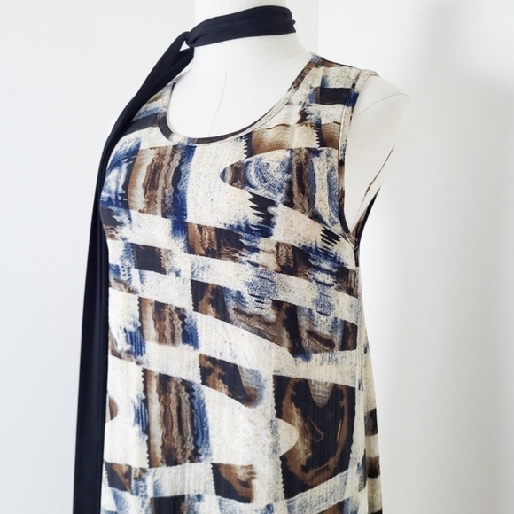 *Free With Purchase* Y2K Abstract Midi Dress Lola Rose - Picture 4 of 10